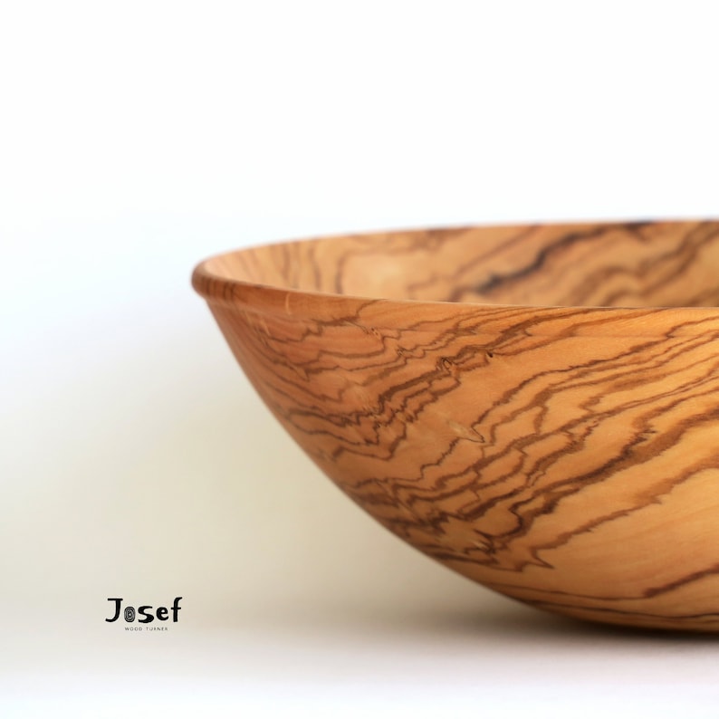 Josefwoodturner Olive Wood Bowl - Thumbnail 5