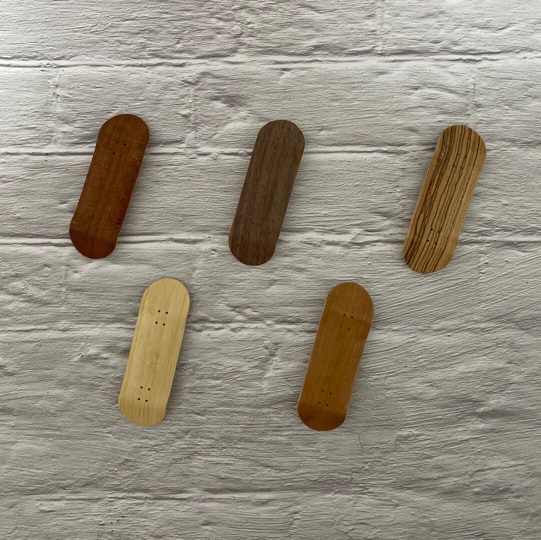 Tabla De Fingerboard De Madera, Color Madera. Finger Skateboard, Mini