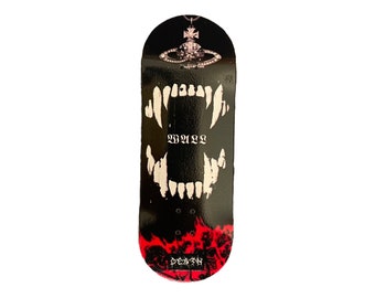 Blood fingerboard deck