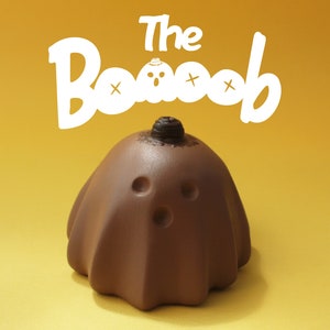 The Boooob 5 - Handmade resin Art Toy Sculpture