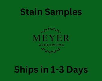 Wood Stain Samples (Set of 3)