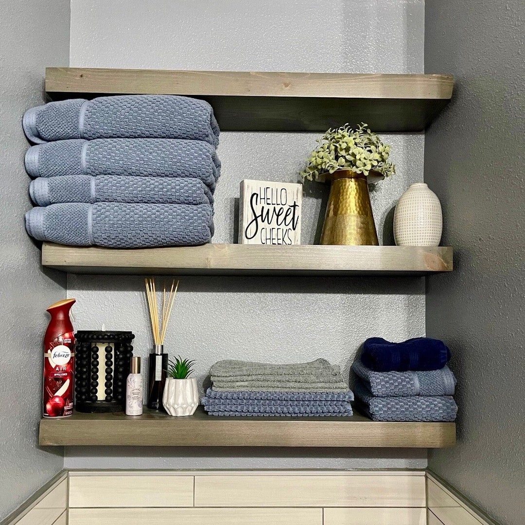 Heavy-duty Floating Shelves, Handmade Custom Shelving, Home Decor ...