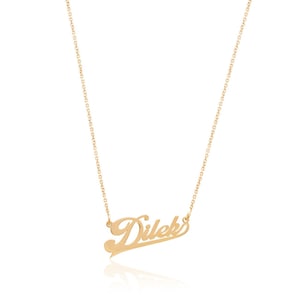 Sterling Silver Name Necklace for Gift, Sterling Silver Name Necklace, Personalized Jewelry, Custom Name Jewelry, Personalized Gift
