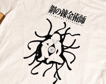 Full metal alchemist, Japanese Retro Anime Shirt