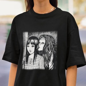Creepy Girl Shirt ,Manga Gothic Girl Creepy Manga Creepy Girl Shirt, Manga Girl Shirt