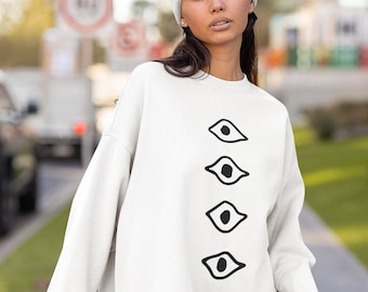 Punpun Eyes Sweatshirt Punpun is Just Fine Today Sweatshirt Punpun Feels Love Sweatshirt Manga Punpun Sweatshirt
