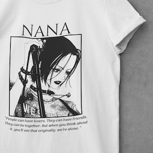 ナナ アニメ Tシャツ 矢沢あい マンガ ユニセックス コットン Tシャツ