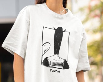 T-shirt animé calembour