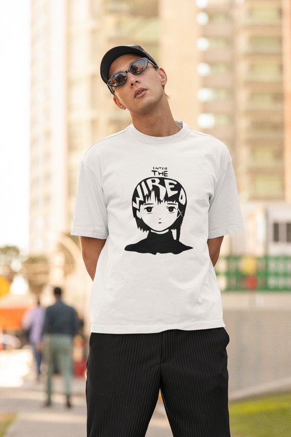 Amazon.co.jp: serial experiments lain Tシャツ Lサイズ ゲーム