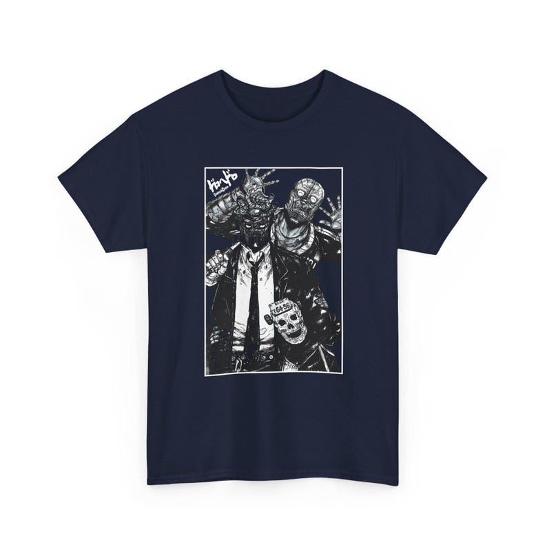 Dorohedoro Manga Shirt, Shin, Noi, Ebisu Navy