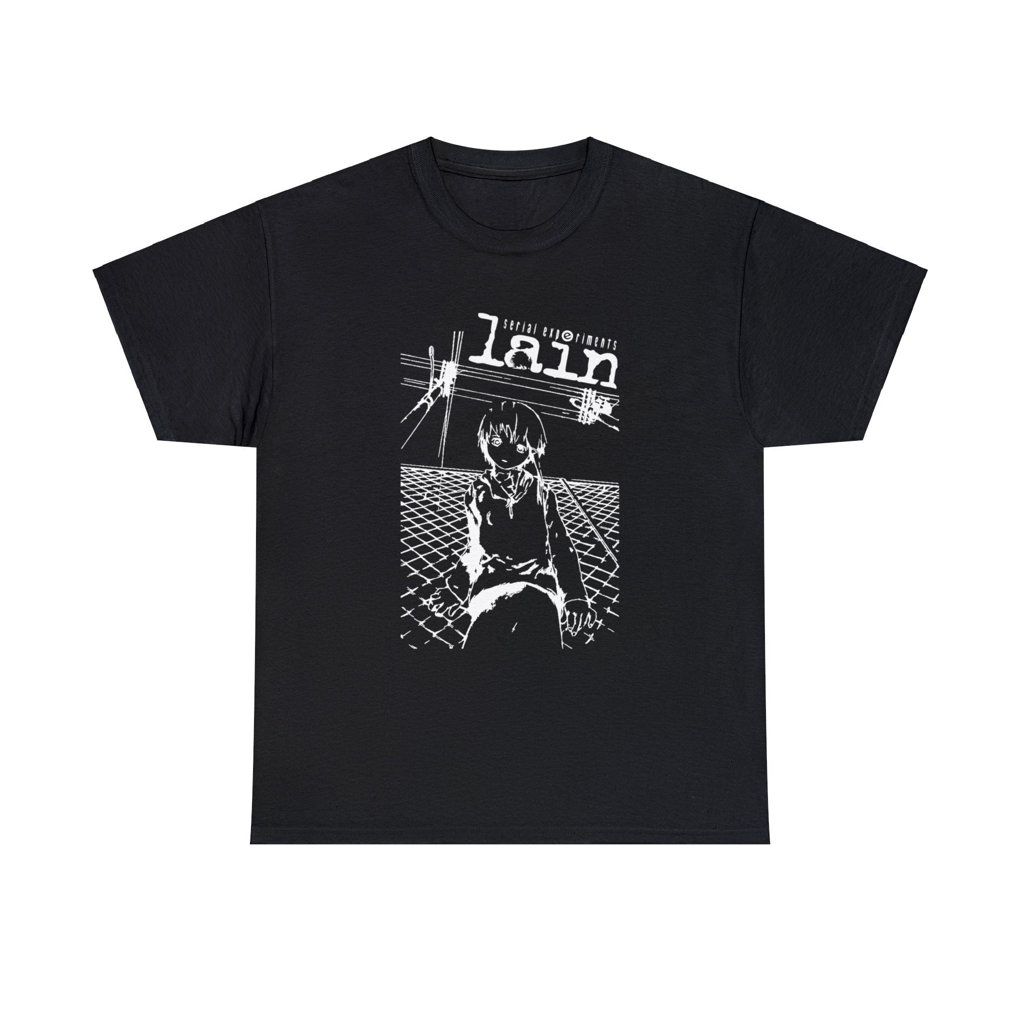 Lain Shirt, Serial Experiments Lain T-shirt, Lain Iwakura T Lain Shirt, Serial Experiments Lain T-shirt, Lain Iwakura T