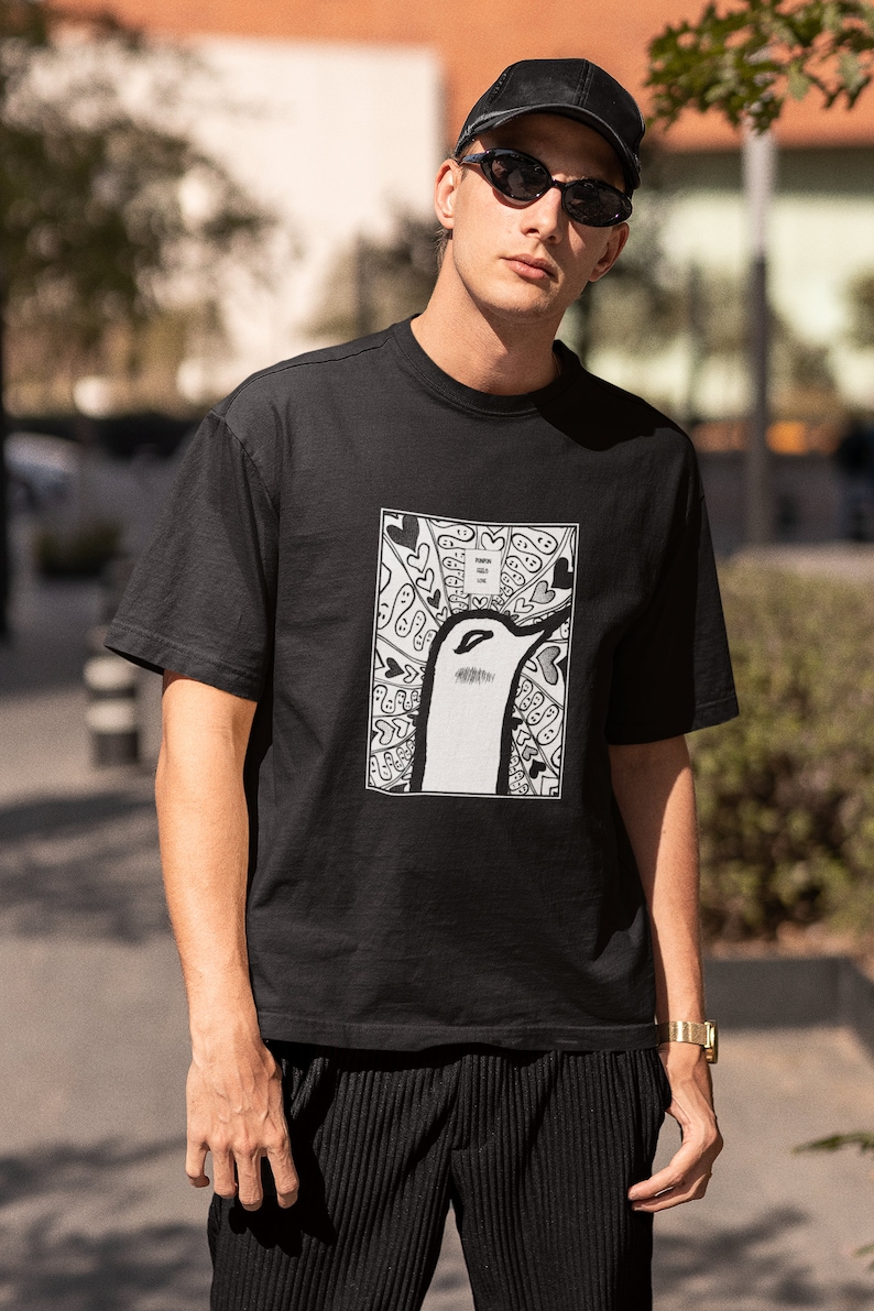 T-shirt Goodnight Punpun - Anime Oyasumi Punpun - Motif Oiseau - Coton/polyester - Manches Courtes