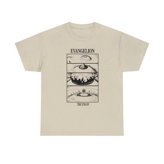エヴァンゲリオン Tシャツ THE END OF EVANGELION End of Eva, Neon Genesis Evangelion Shirt, End of Evangelion