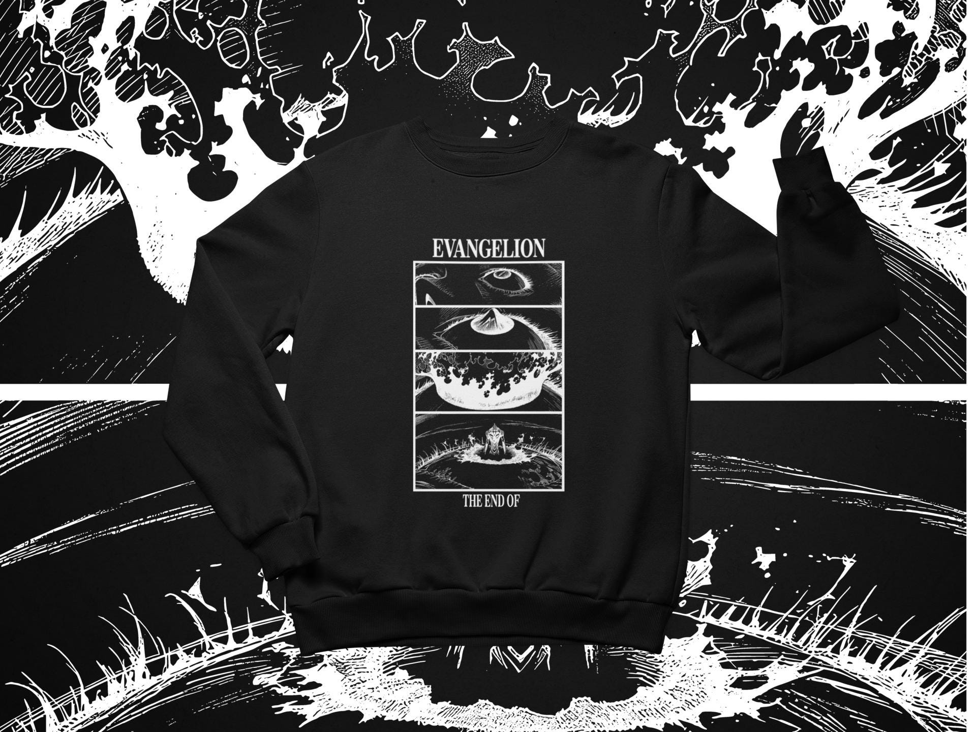 Evangelion Sweatshirt, Neon Genesis Evangelion, End of Evangelion 