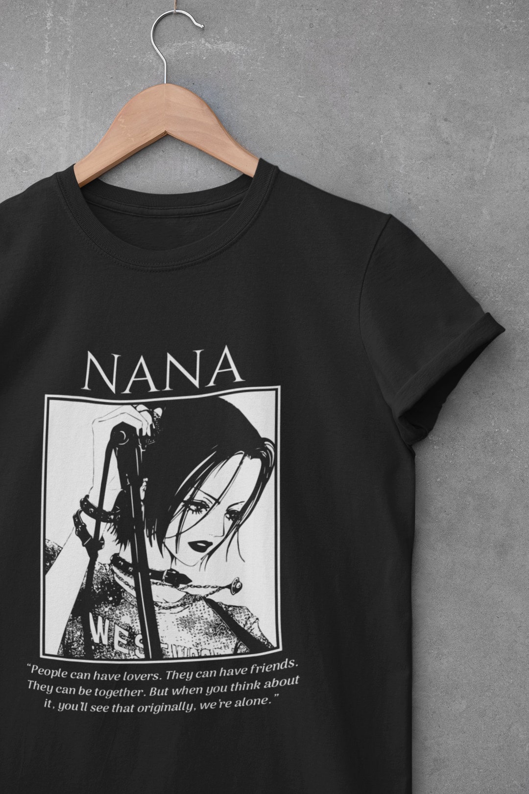 Nana Osaki Shirt, Nana Manga T-shirt, Black Stones Tee - Etsy
