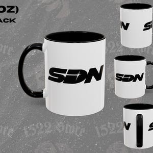 Dispatch Game Mug, SDN Mug, Accent Coffee Mug (11, 15oz), Gift for Dispatch Fan, Dispatch Fan Merch