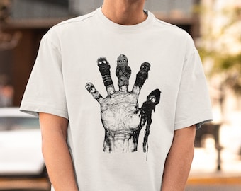 Dark Anime Shirt, Dorohedoro Caiman Ebisu Tee, Japanese Manga Clothing