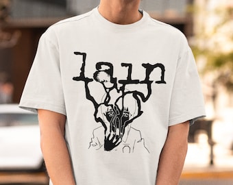 Serial Experiments Lain 日本の T シャツ ユニセックス 大人 メンズ