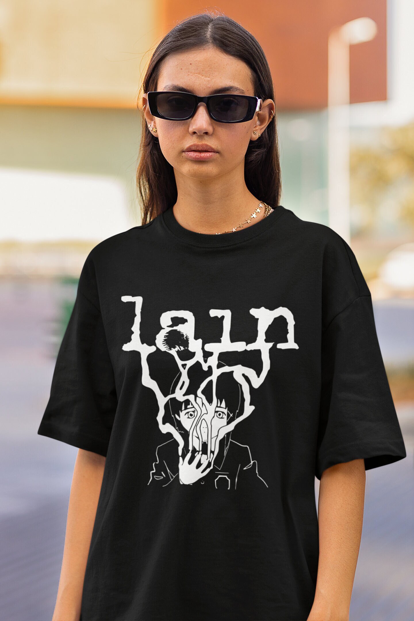 Serial Experiments Lain Shirt Lain Tee Lain Iwakura T-shirt