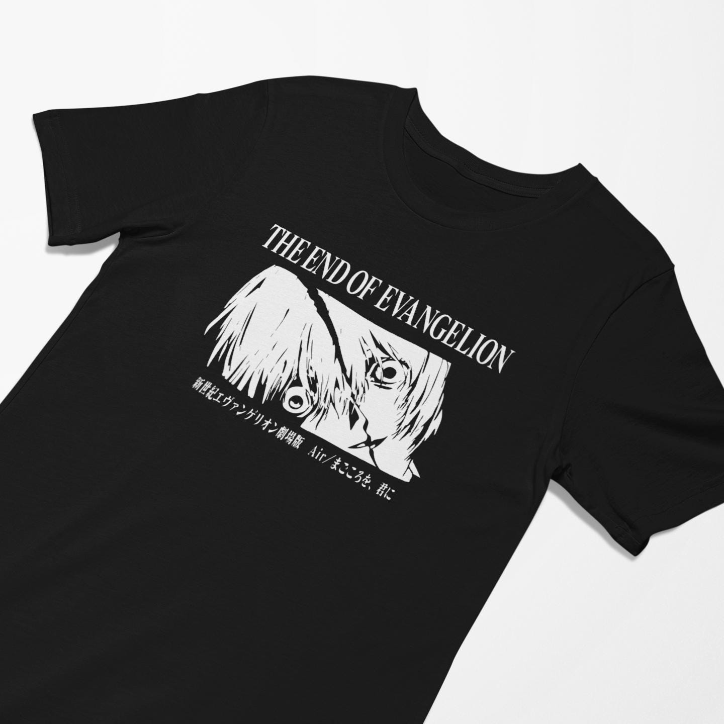 Evangelion 'end of Evangelion' Graphic Tee, Unisex Rei Ayanami