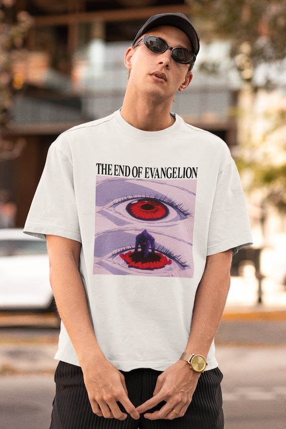 エヴァンゲリオン Tシャツ THE END OF EVANGELION End of Evangelion shirt, Neon Genesis Evangelion Shirt, Dark