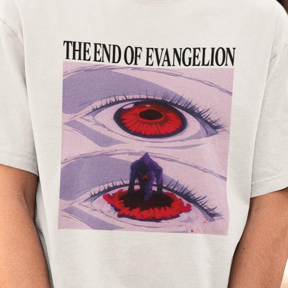 End of Evangelion Shirt, Anime Graphic Tee - Etsy