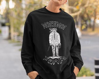 Dorohedoro Caiman Sweatshirt, Dystopian Manga Anime Graphic