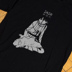 Serial Experiments Lain Shirt | 90s Anime Cyberpunk Tee