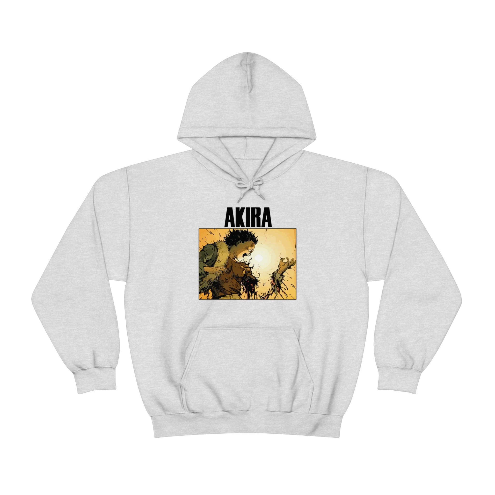 Akira Tetsuo Arm Kaneda Anime Hoodie Anime Pullover Anime Merch Anime Hoodies Etsy