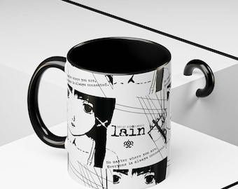 Lain Anime Mug