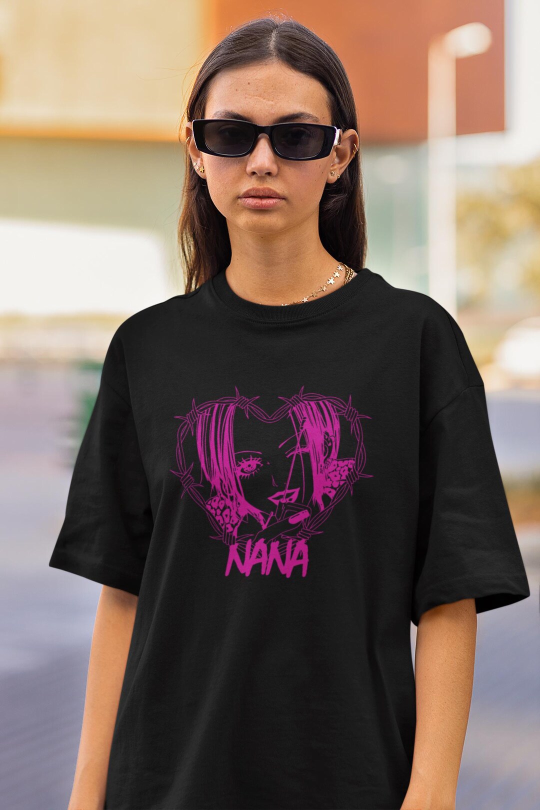 ヴィンテージナナマンガシャツ、日本のアニメTシャツ、オタク
