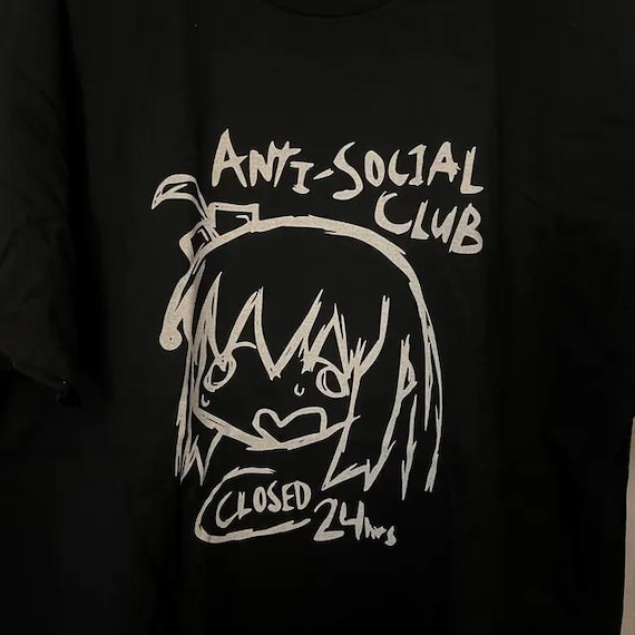 ミヤビAnti Social Social Club SEE YOU Bocchi the Rock Shirt, Anti-social Club, Anime Manga Tee - Etsy