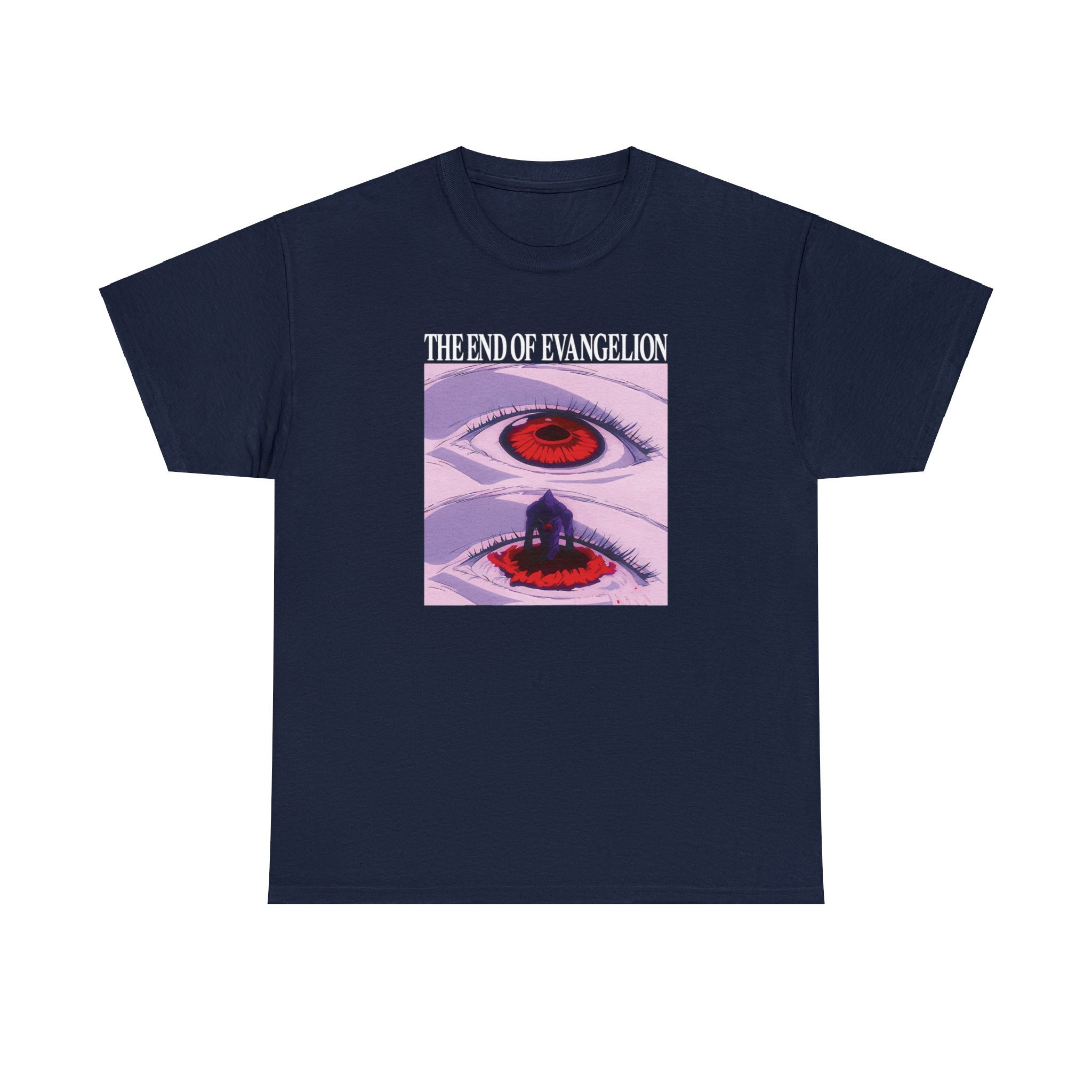 エヴァンゲリオン Tシャツ THE END OF EVANGELION End of Evangelion shirt, Neon Genesis Evangelion Shirt, Dark