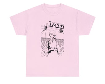 Lain Shirt, Serial Experiments Lain T-shirt, Lain Iwakura T Lain Shirt, Serial Experiments Lain T-shirt, Lain Iwakura T