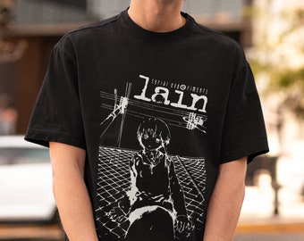 Lain Shirt, Serial Experiments Lain T-shirt, Lain Iwakura T Lain Shirt, Serial Experiments Lain T-shirt, Lain Iwakura T