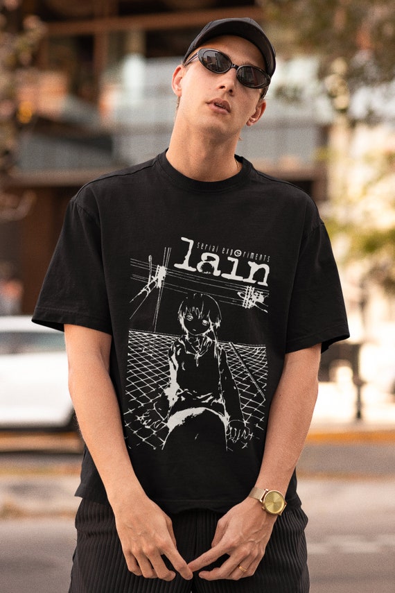 Lain Shirt, Serial Experiments Lain T-shirt, Lain Iwakura T Lain Shirt, Serial Experiments Lain T-shirt, Lain Iwakura T