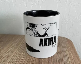 Akira Anime Mug, Iconic Neo-Tokyo Moment, Emotional Manga Art Coffee Cup, (11, 15oz)