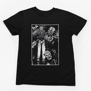 Dorohedoro Manga Shirt, Shin, Noi, Ebisu Black