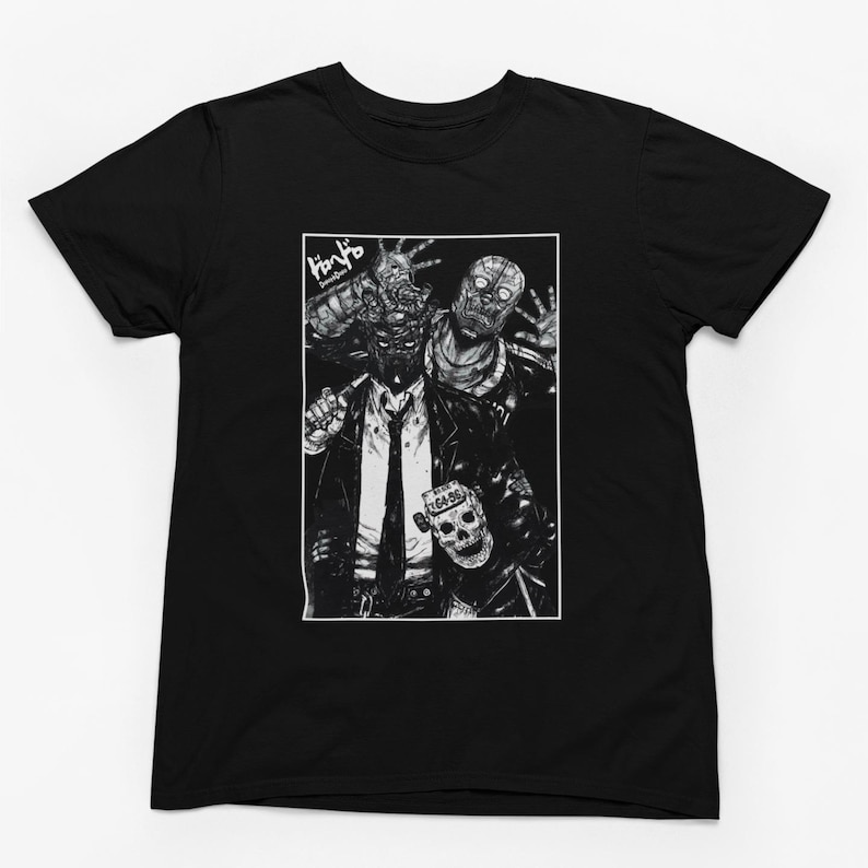 Dorohedoro Manga Shirt, Shin, Noi, Ebisu Black