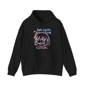 Hitori Gotoh, Bocchi The Rock Anti Social Club, Unisex Anime Hoodie Bild 5