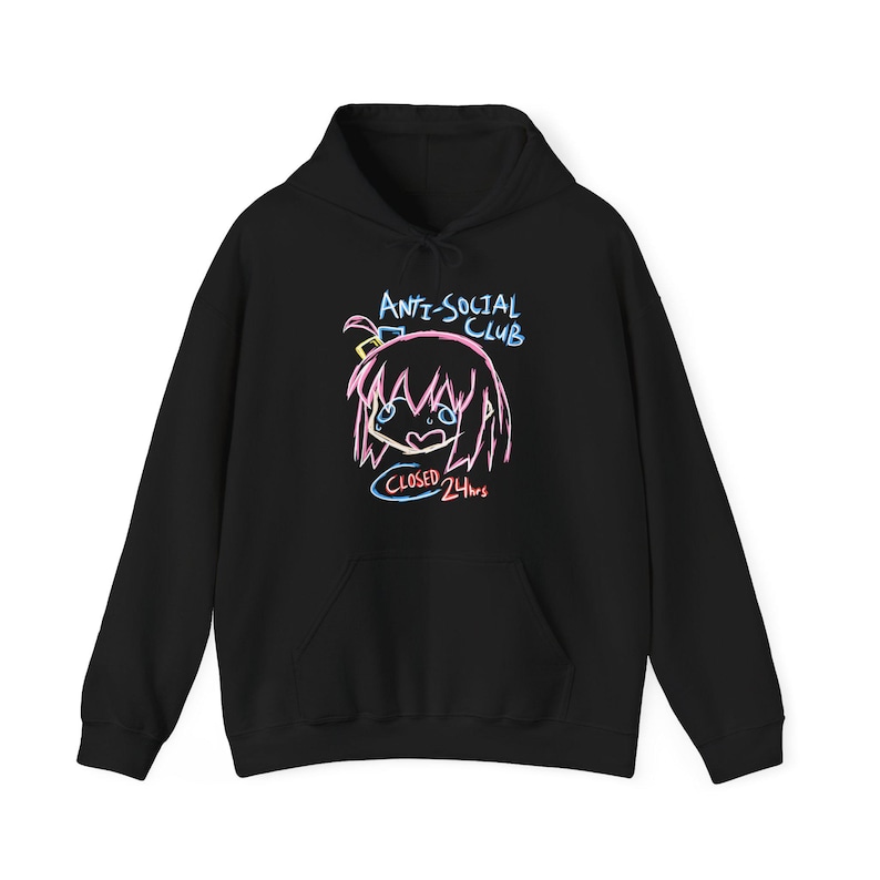 Hitori Gotoh, Bocchi The Rock Anti Social Club, Unisex Anime Hoodie Bild 5