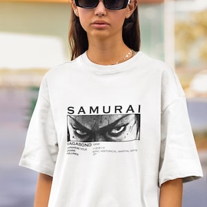 Miyamoto Musashi Vagabond Shirt: Samurai Manga Graphic Tee