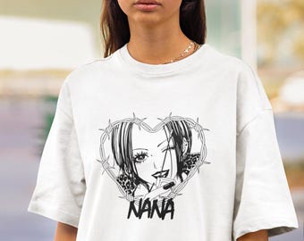 ヴィンテージナナマンガシャツ、日本のアニメTシャツ、オタク