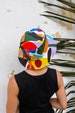 Etsy Design Awards Finalist - Bob reversible unique design, handmade. Unisex hat. Handmade colorful reversible bucket hat. Summer hat 