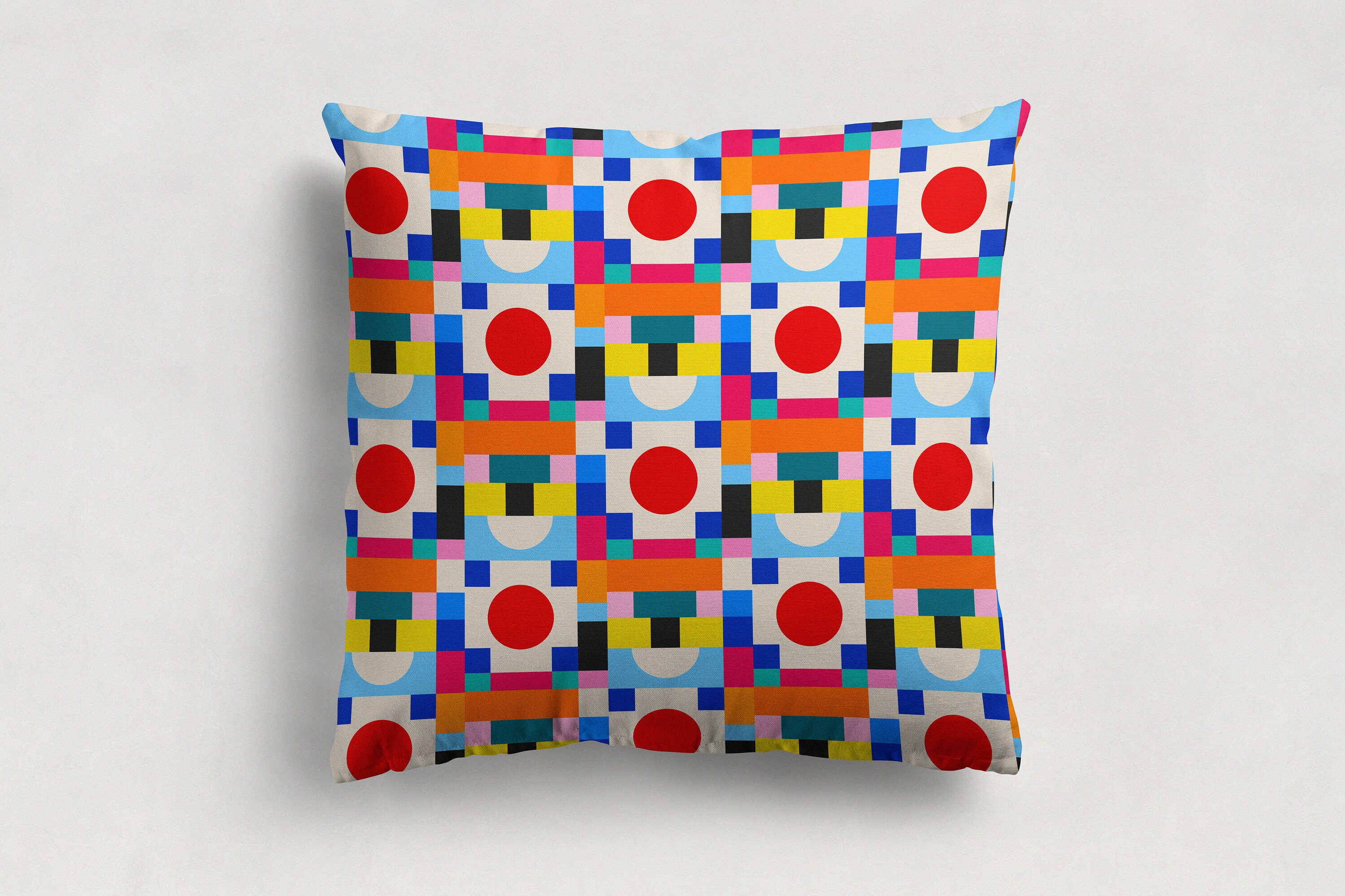 Housses de Coussins - Motifs Exclusifs Design Unique Fait Main Coussin Décoratif Cushion Cover Handm