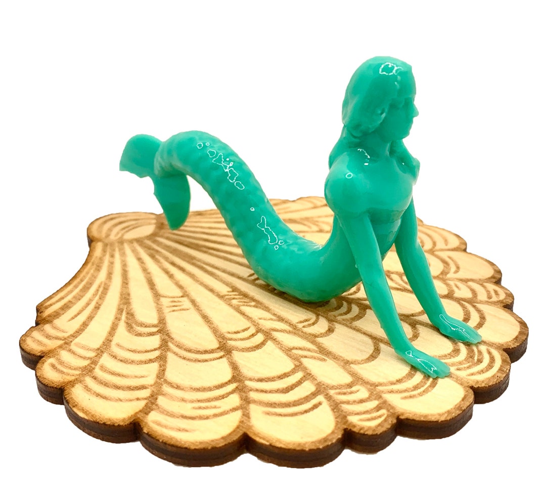Jade Mermaid, Resin Reproduction - Etsy