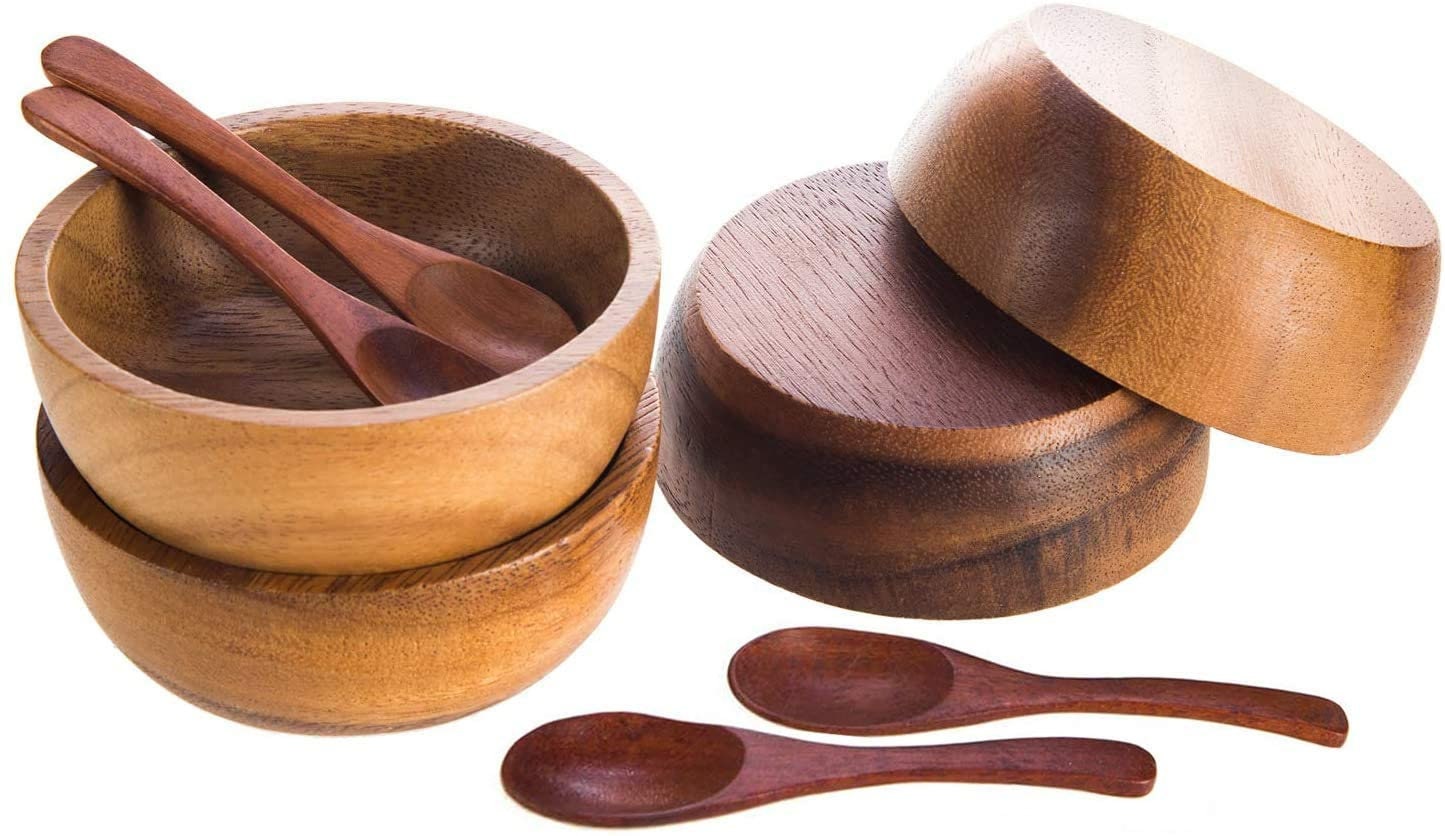 Wood Bowl in small size for Condiments Dip Sauce Ketchup Etsy