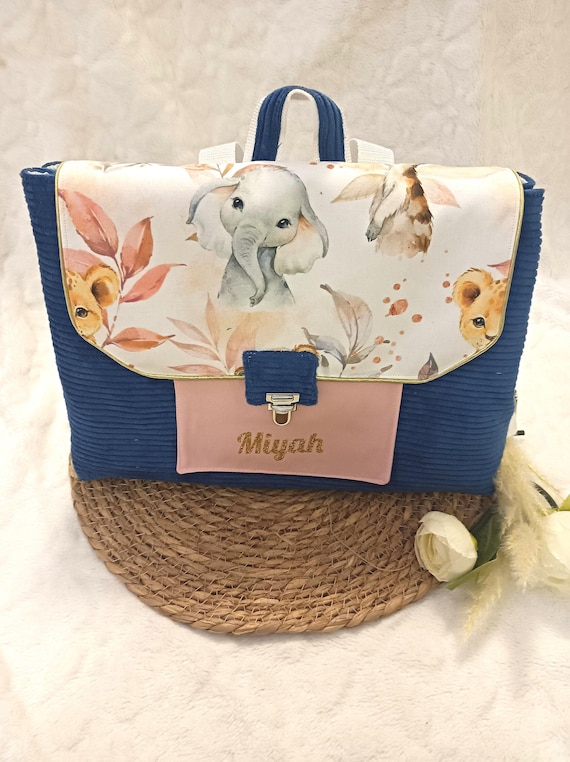 CARTABLE Maternelle / Cartable personnalisable / Cartable maternelle enfant personnalisé / sac à dos école / Cartable école