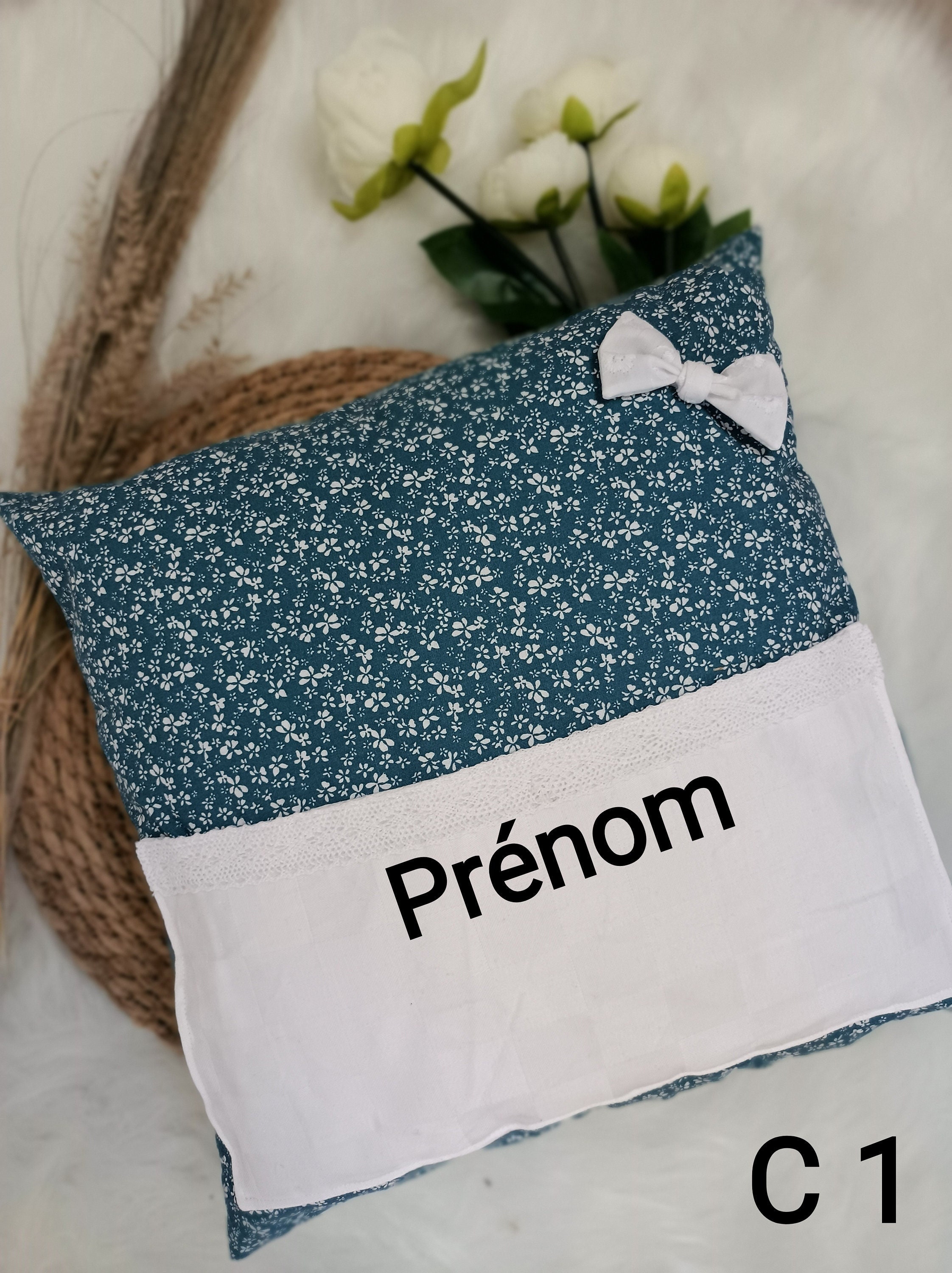 Coussin Range Doudou Personnalisé