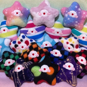 Puff Star Clown Plushies